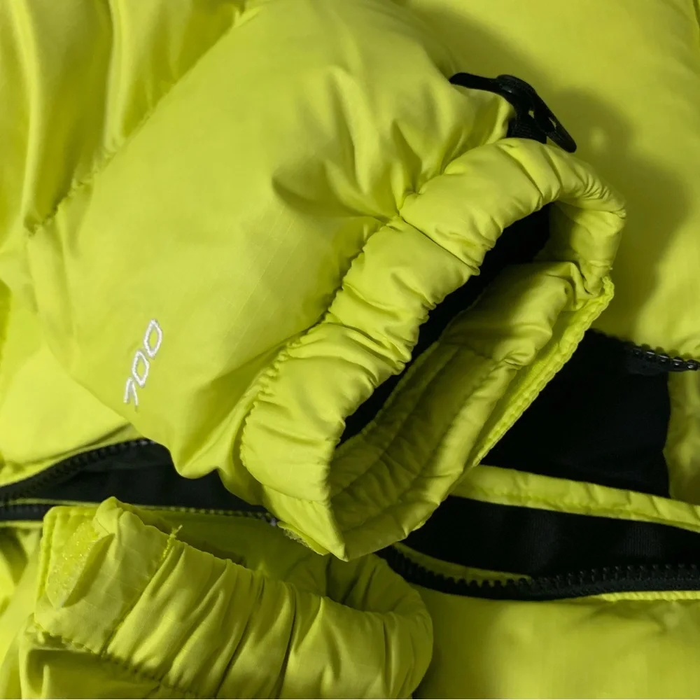 The North Face Retro 1996 Nuptse Puffer Jacket M Citrine Yellow - Picture 4 of 9
